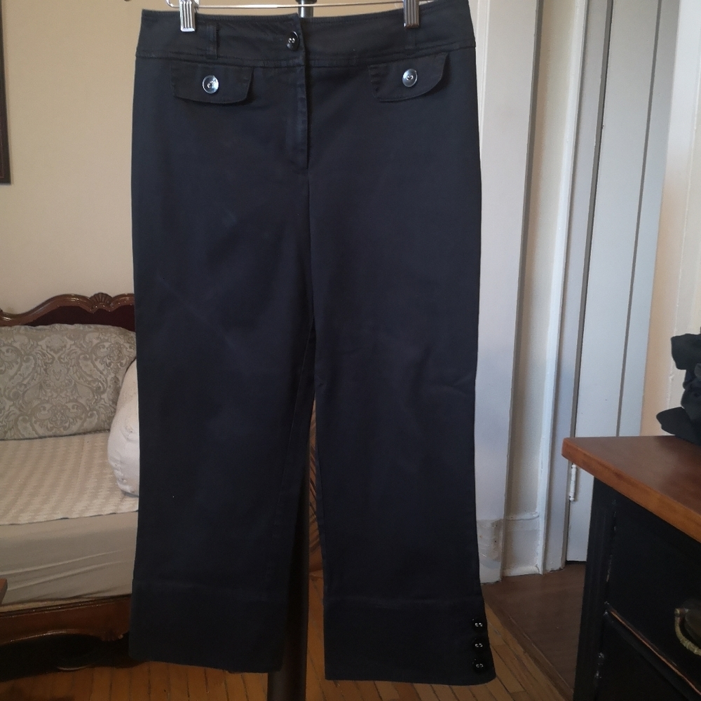 3/$20 Tribella black crop pants